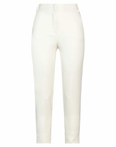 Soallure Woman Pants Ivory Polyester Cover