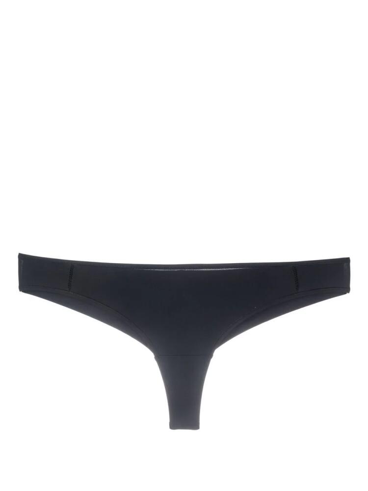 ERES Mika stitch detail thong - Blue Cover