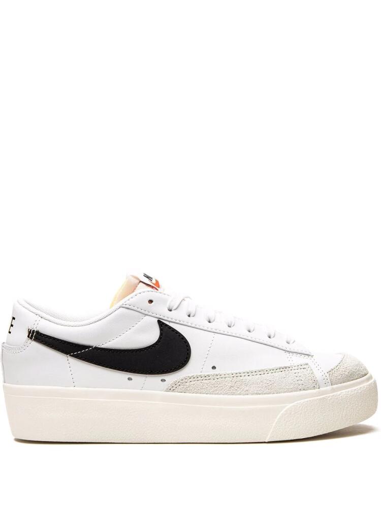 Nike Blazer Low Platform "White/Black" sneakers Cover