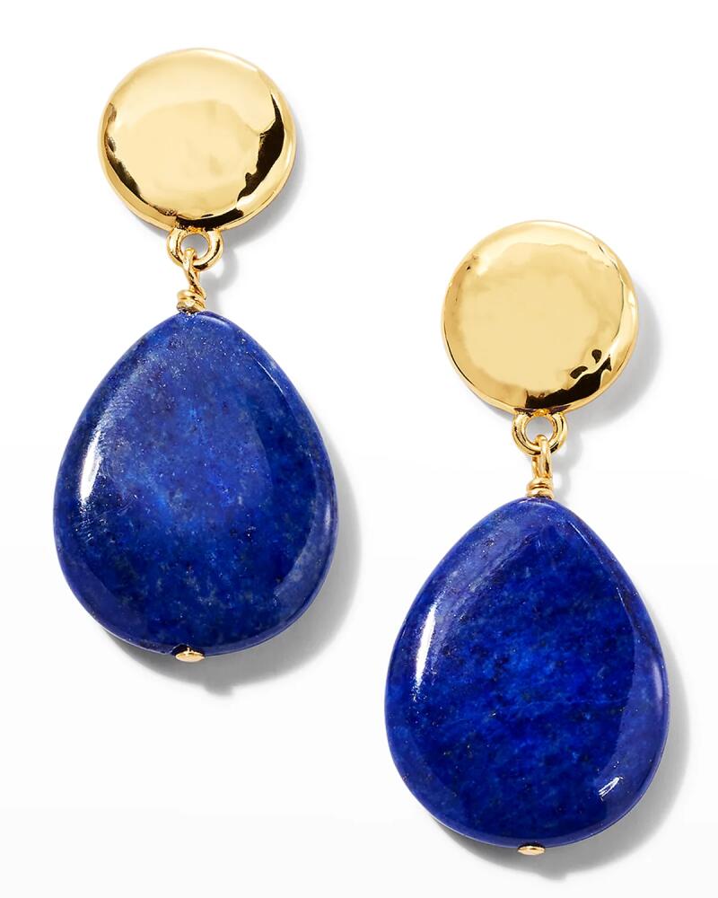 NEST Jewelry Lapis Teardrop Earrings Cover