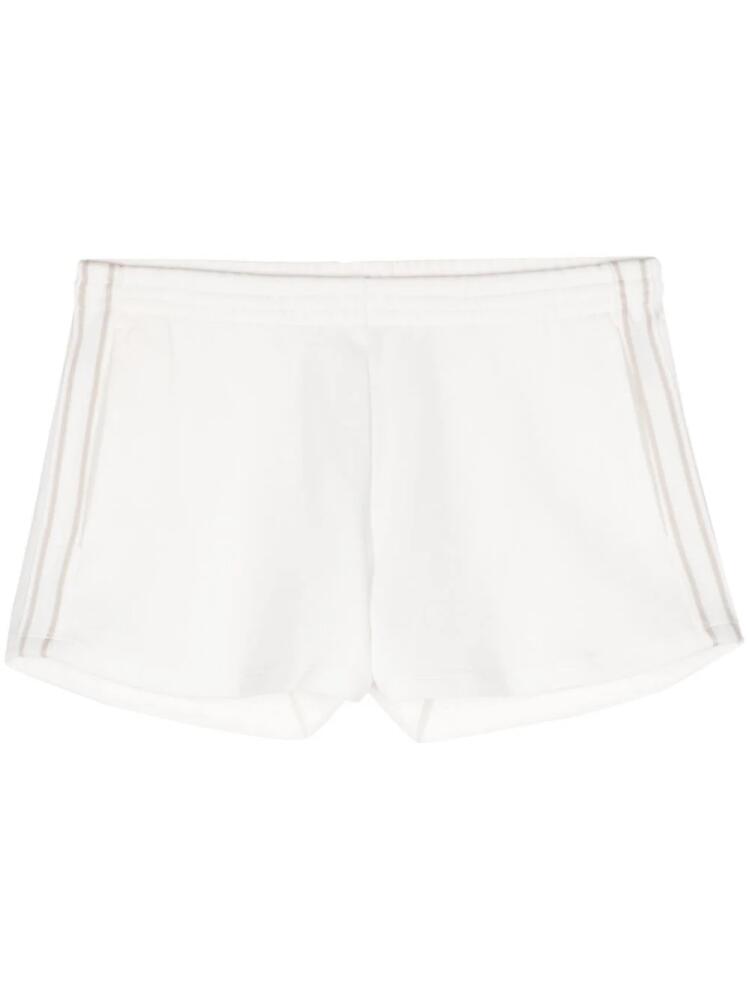 The Upside side-stripe track shorts - White Cover