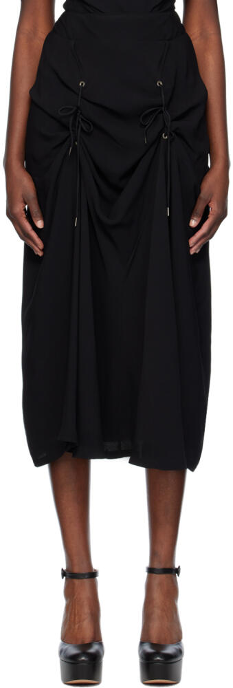 Vivienne Westwood Black CJ Midi Skirt Cover