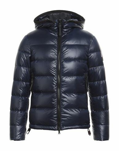 Peuterey Man Puffer Navy blue Polyamide Cover