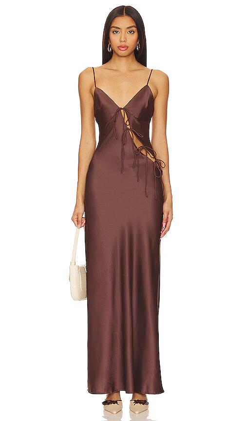 LIONESS About A Girl Maxi in Brown Cover