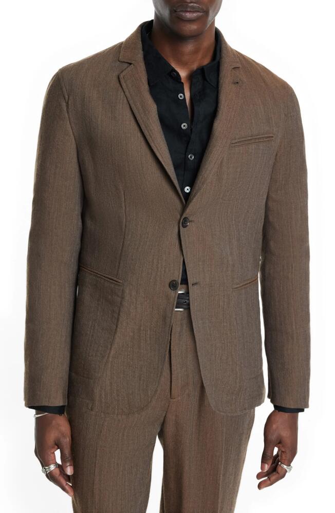 John Varvatos Slim Fit Wool Sportcoat in Chamois Cover