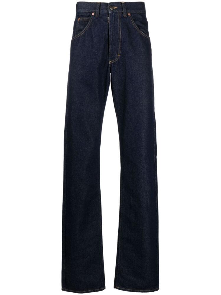 Maison Margiela mid-rise straight-leg jeans - Blue Cover