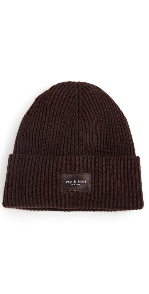 rag & bone Blake Beanie Chocolate Brown Cover