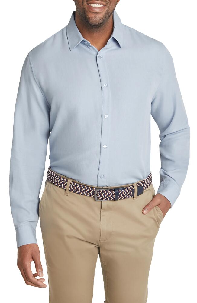 Johnny Bigg Smart Button-Up Shirt in Sky Cover