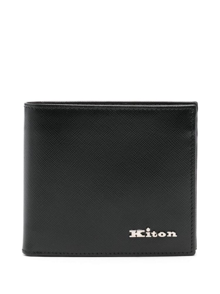 Kiton bi-fold wallet - Black Cover