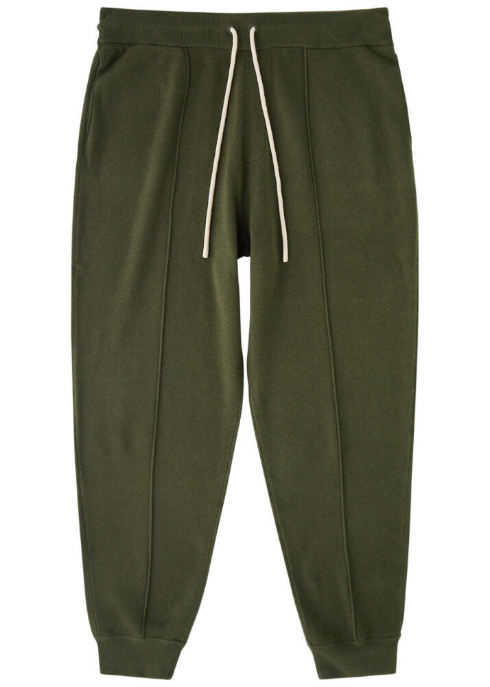 Paige Gowen Knitted Sweatpants - Dark Green Cover