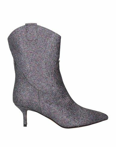 Ninni Woman Ankle boots Dark purple Soft Leather Cover