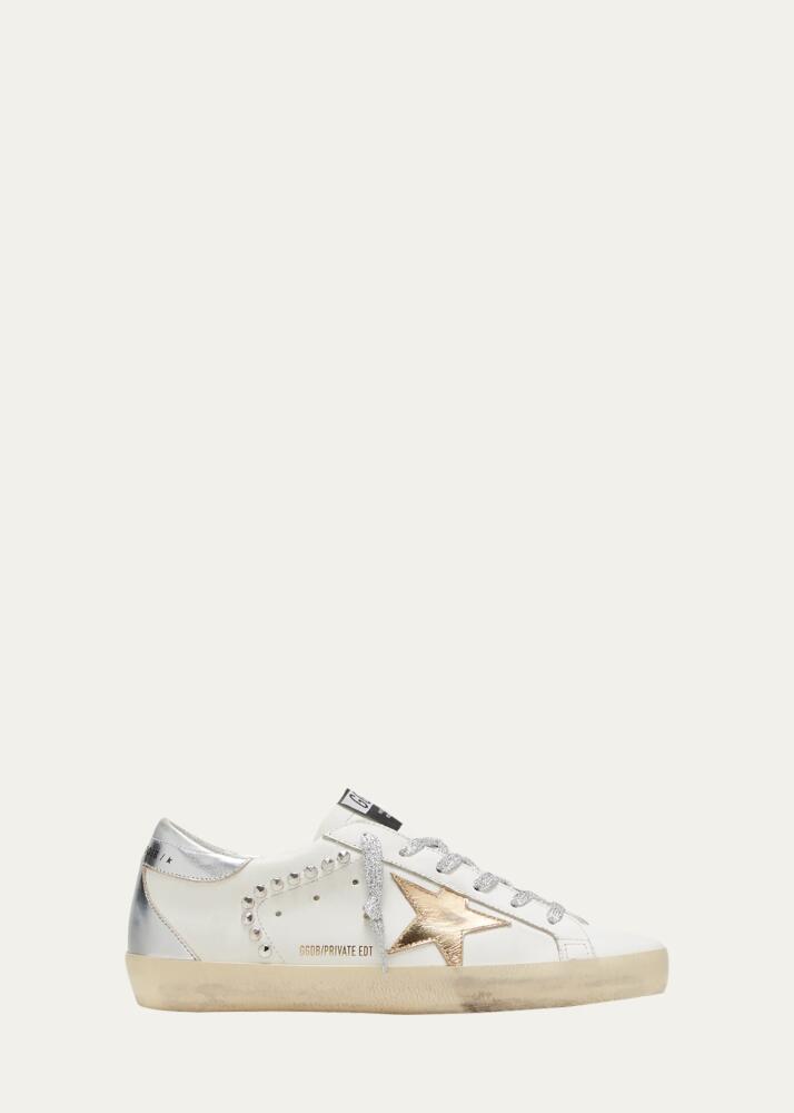 Golden Goose Superstar Metallic Stud Low-Top Sneakers Cover