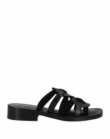 Clergerie Woman Sandals Black Calfskin Cover