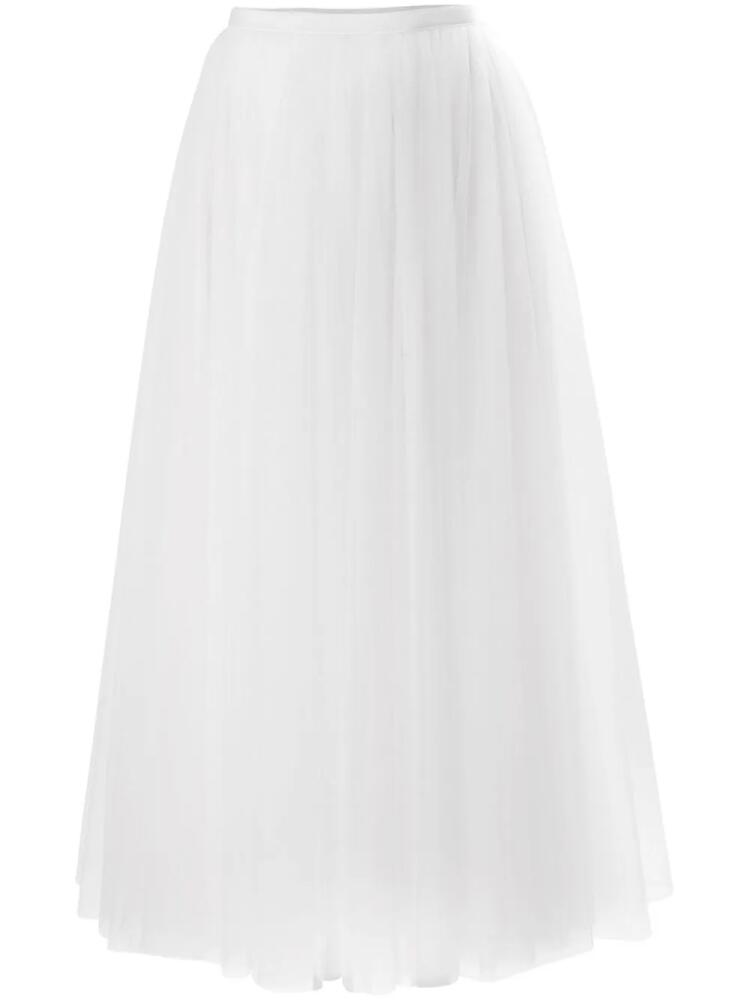 Carolina Herrera tulle maxi skirt - White Cover