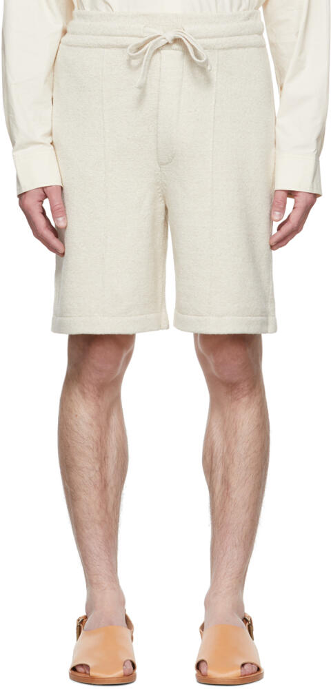 Nanushka Beige Julen Shorts Cover