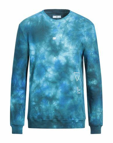 Pmds Premium Mood Denim Superior Man Sweatshirt Deep jade Cotton Cover