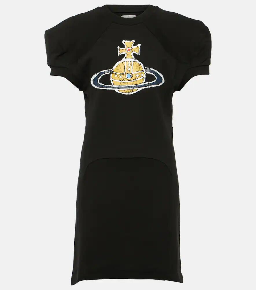 Vivienne Westwood Orb printed cotton jersey T-shirt dress Cover