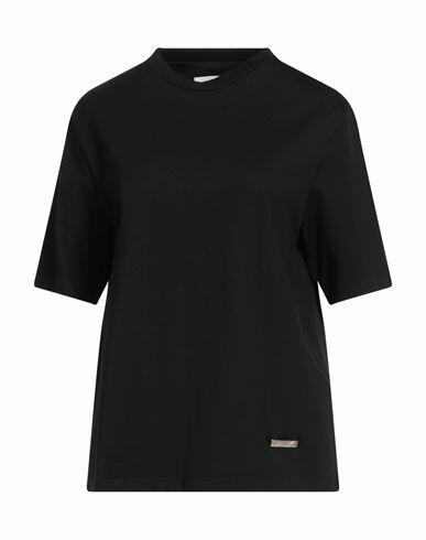 Jil Sander Woman T-shirt Black Cotton Cover