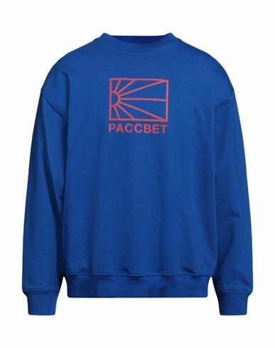 Rassvet Man Sweatshirt Blue Cotton Cover