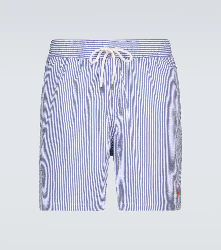 Polo Ralph Lauren Seersucker striped swim shorts Cover