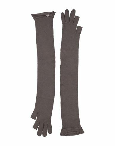 Rick Owens Woman Gloves Light brown Cashmere Cover