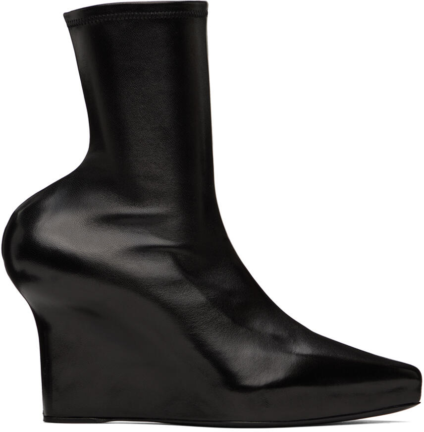 Givenchy Black Wedge Boots Cover