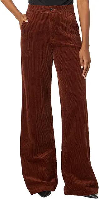 AG Jeans Tailored Deven High-Waisted Wide Leg (Spiced Maple) Women's Clothing Cover