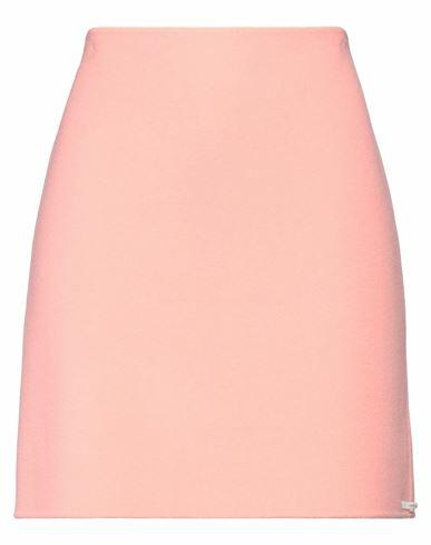 Sportmax Woman Mini skirt Pink Virgin Wool Cover