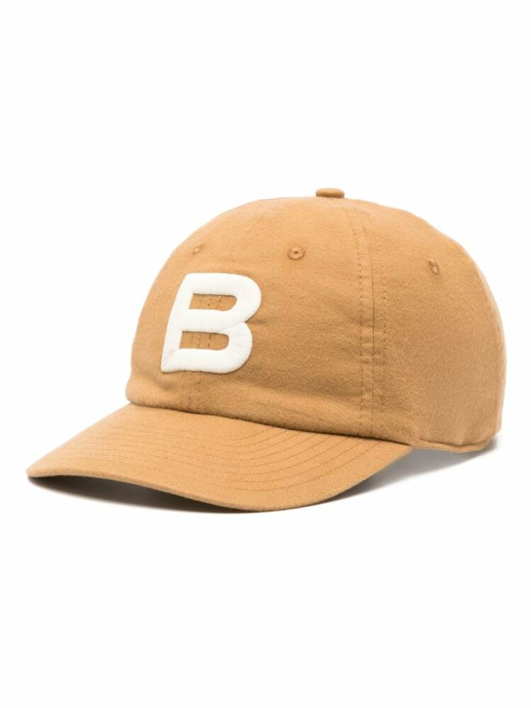 Bally logo-embroidered cotton cap - Neutrals Cover