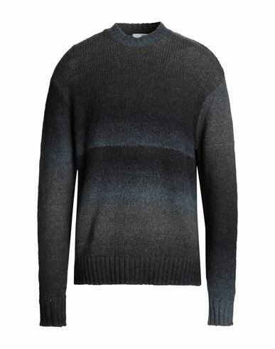 Selected Homme Man Sweater Slate blue Wool, Recycled polyester, Recycled nylon Cover