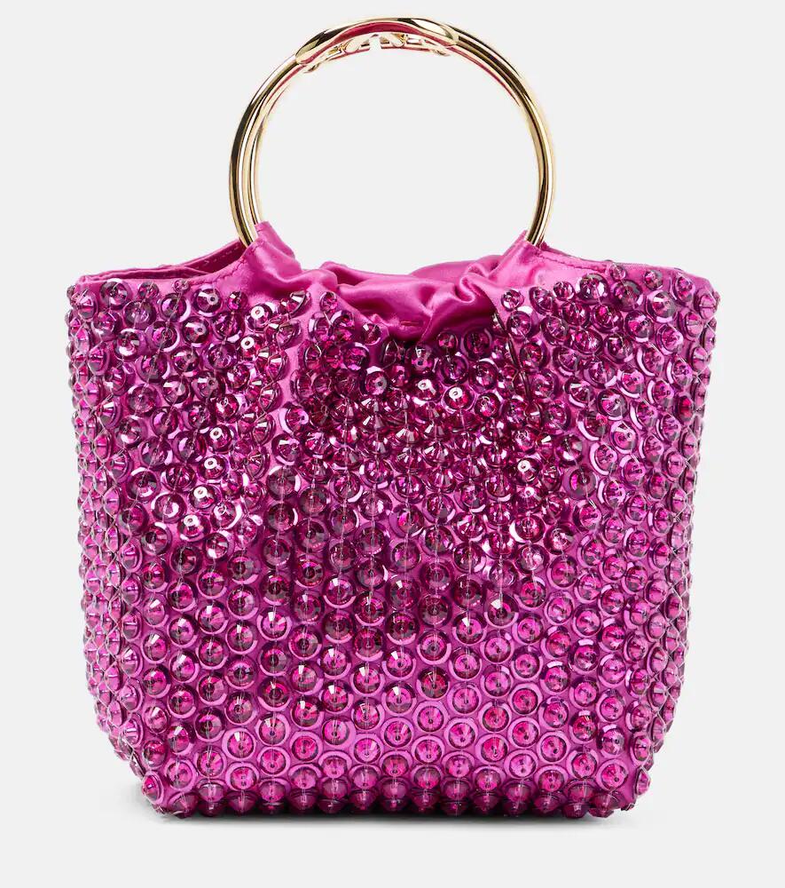 Valentino Garavani Carry Secrets Small embellished bucket bag Cover