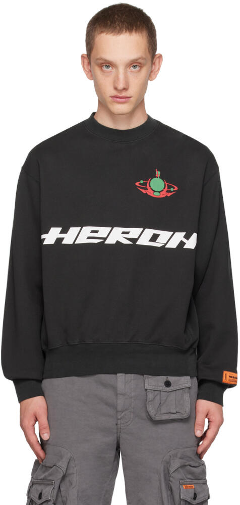 Heron Preston Khaki Burn Sweatshirt Cover