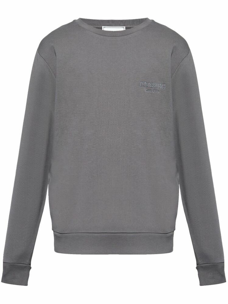 Iceberg logo-embroidered sweatshirt - Grey Cover