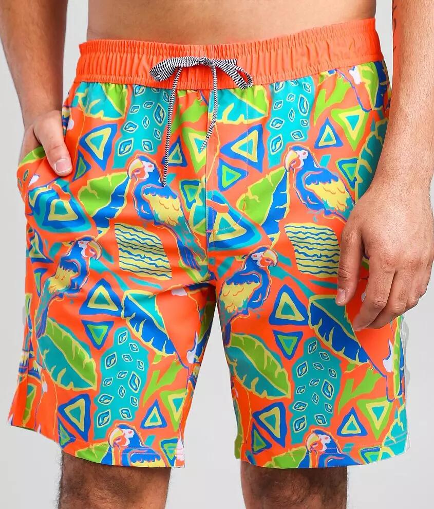 Departwest Maui Birds Swim Trunks Cover