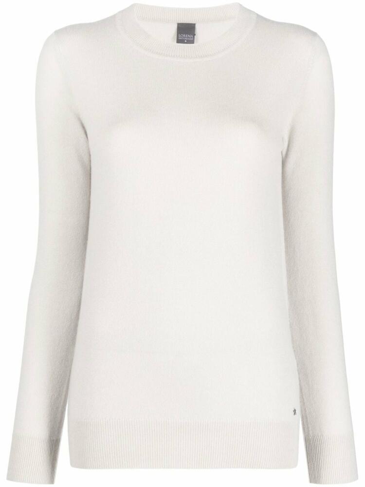 Lorena Antoniazzi cashmere crewneck jumper - Grey Cover