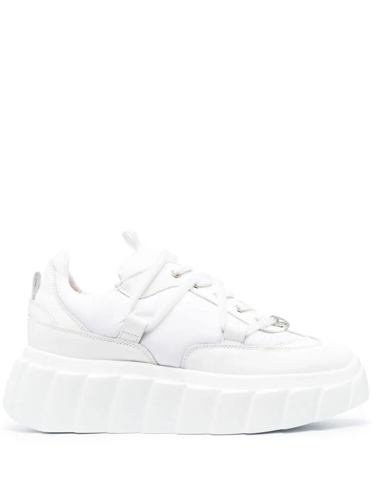 AGL Blondie platform low-top sneakers - White Cover