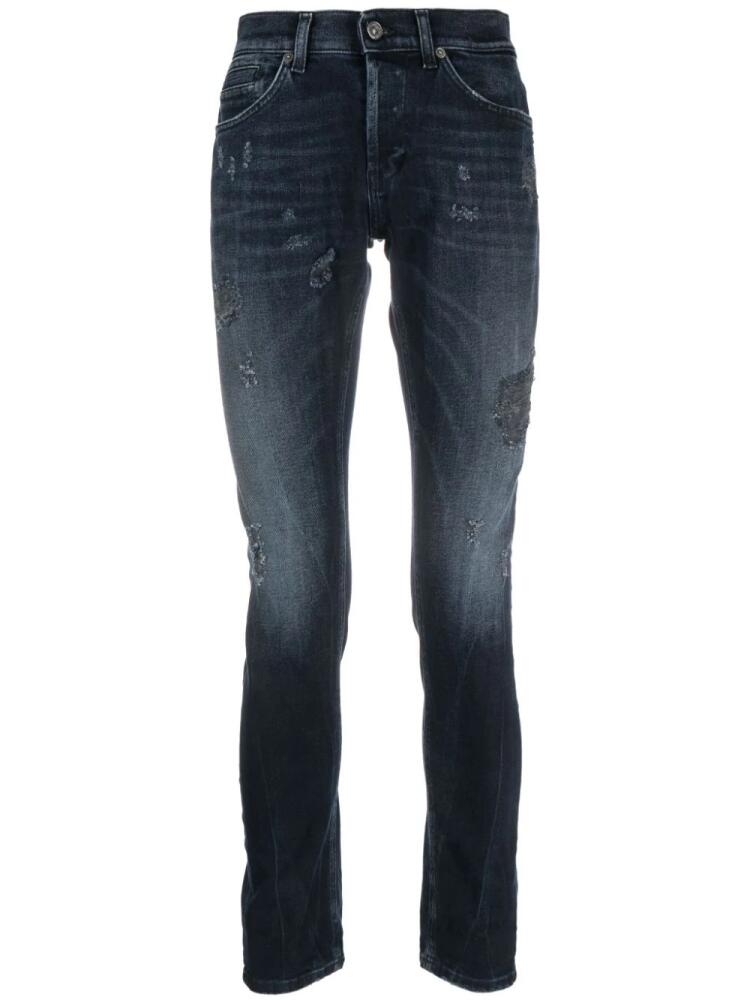 DONDUP distressed-effect skinny-cut jeans - Blue Cover