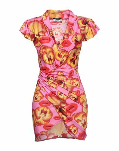 Amen Woman Mini dress Pink Polyamide, Elastane Cover