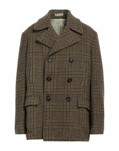 Massimo Alba Man Coat Military green Virgin Wool Cover