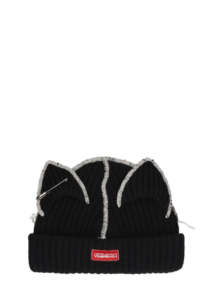 CHARLES JEFFREY LOVERBOY Lvr Exclusive Chunky Ears Beanie Hat Cover