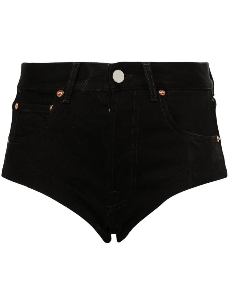 VETEMENTS Orta denim shorts - Black Cover