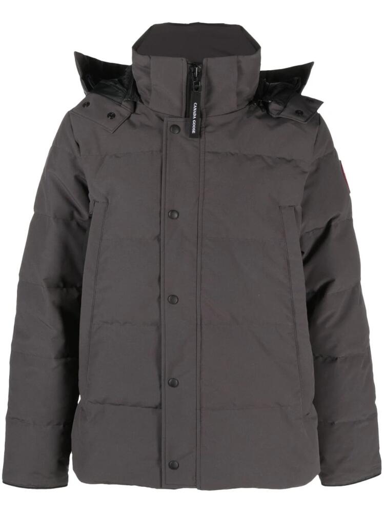 Canada Goose Wyndham hooded down parka - Grey Cover