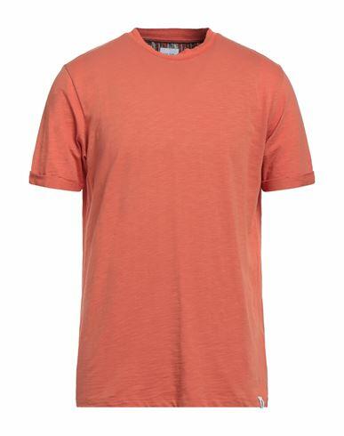 Sseinse Man T-shirt Salmon pink Cotton Cover