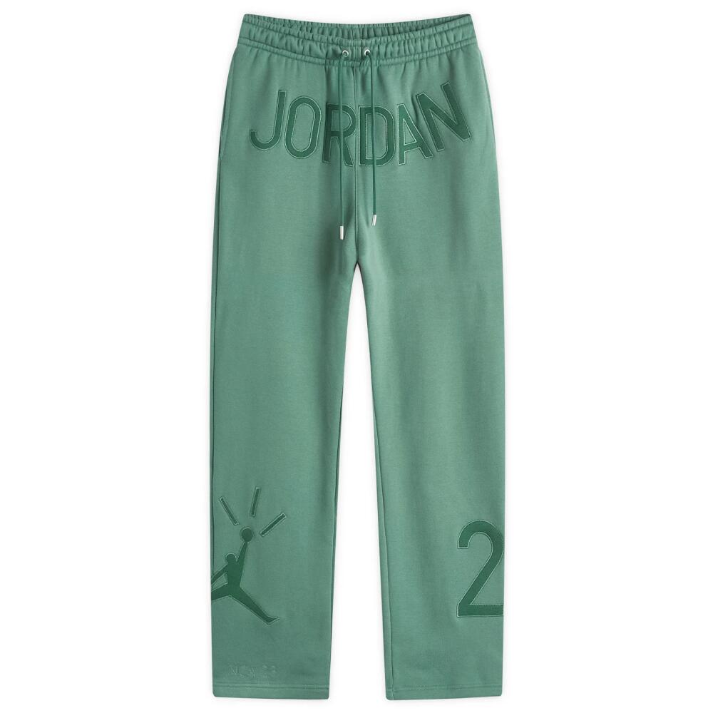 Air Jordan x Nina Chanel Fleece Pant in Green Stone Cover