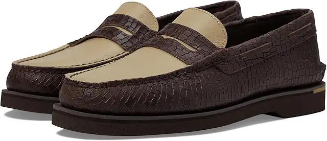 Sperry A/O Penny Double Sole (Brown) Men's Shoes Cover