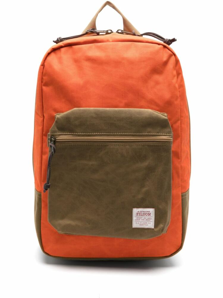 Filson Surveyor 25l backpack - Orange Cover