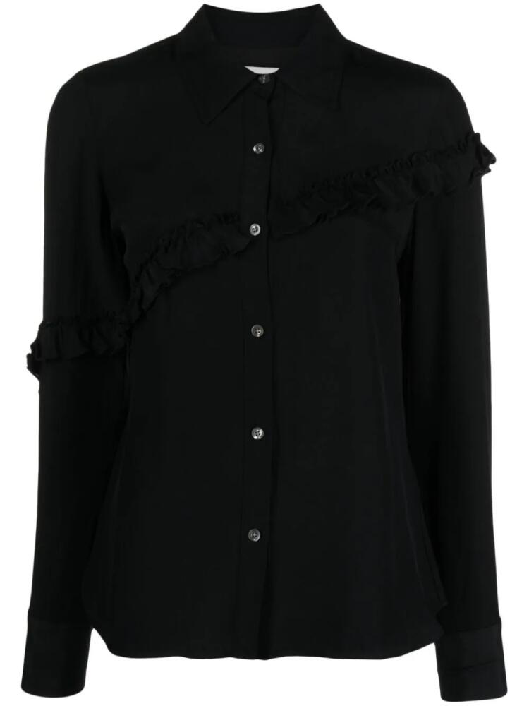 3.1 Phillip Lim ruffled button-up shirt - Black Cover