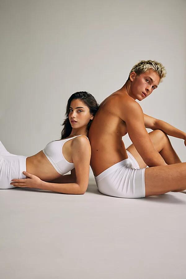 Standard Cloth Cotton Boxer Brief in White Cover