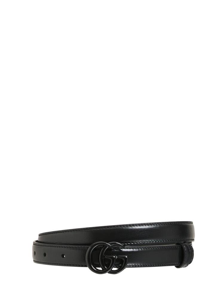 GUCCI 2cm Gg Marmont Thin Belt Cover