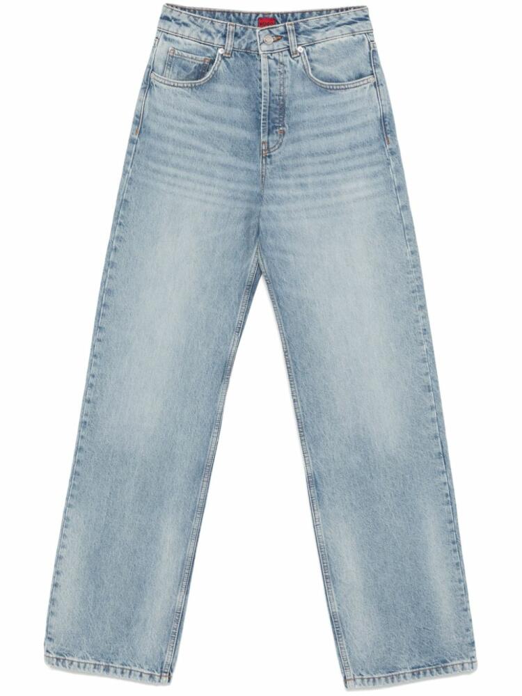 HUGO wide-leg jeans - Blue Cover